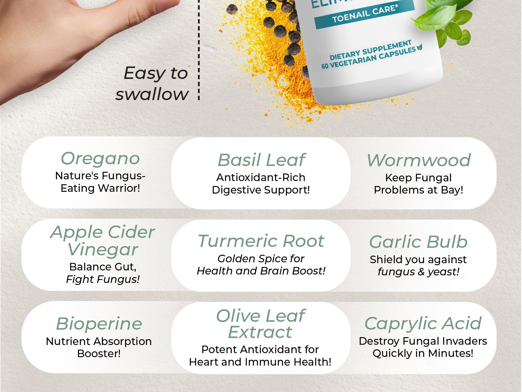 Fungus Eliminator Dietary Supplement – Nail & Foot Support for Clearer, Healthier-Looking Nails Fungus Eliminator Dietary Supplement – Nail & Foot Support for Clearer, Healthier-Looking Nails