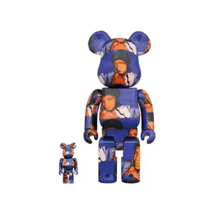 Bearbrick Andy Warhol's Muhammad Ali 100% & 400% Set Collectible