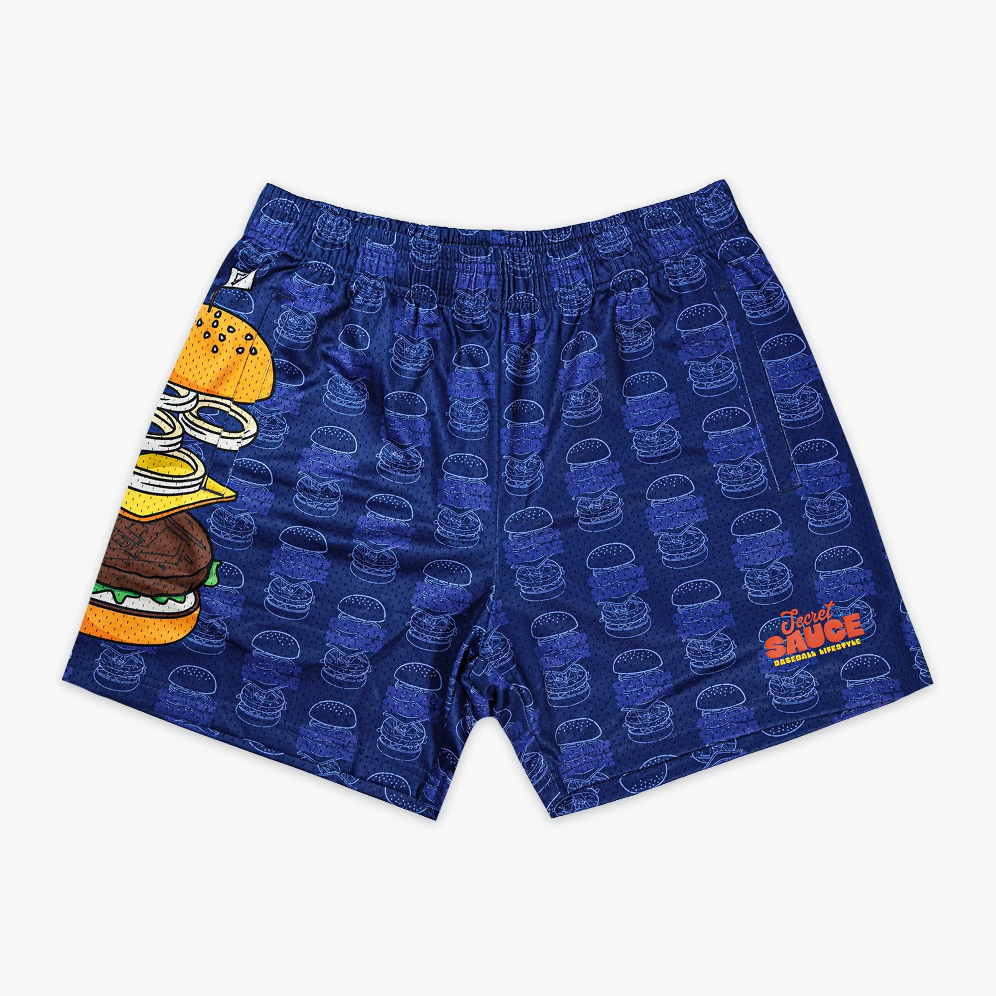 Baseball Lifestyle 101 Secret Sauce Shorts Youth & Adult Mesh Shorts