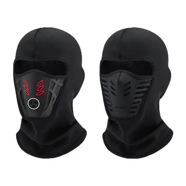 Winter Rider Warm Anti-Haze Balaclava Full Face Mask for Motorcycle Riding Cycling Ski Hood Cap Windproof Soft Outdoor Warm Bike Headwear