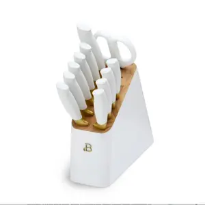 Stainless Steel Soft-Grip Knife Set
