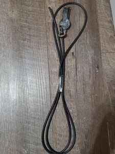 Long Neoprene hitch on nylon or rubber cord - plain ends ~8' for Roosters Gamebirds & Gamefowl Handling