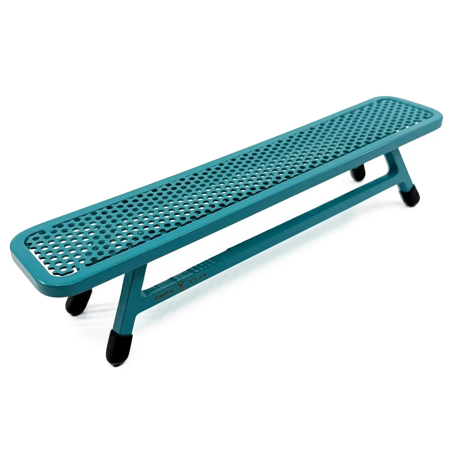 Teak x GrindRight School Yard Fingerboard Bench - 10 Inches - Limited Edition Teak Teal Colorway