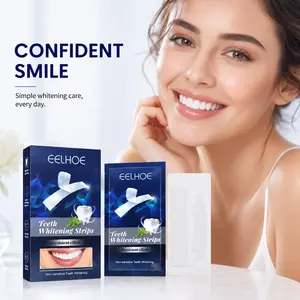 Teeth Brightening Strips, 7pcs/Box Advanced Brightening Technology Teeth Strips, Suitable for Adults, Oral Care Products for Daily Use, Teeth Cleaner, Teeth Brightener, Dental Kit, Teeth Cleaning Teeth Kit, Teeth Stain Cleaner
