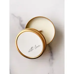 "With Love" - Travel Candle