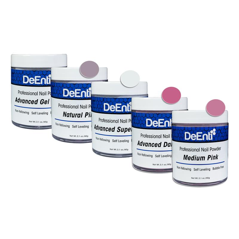 DeEnti Professional Acrylic Nail Powder 2 oz - Smooth, Consistent, Salon Quality Acrylic Powder Dip for Manicure, Nail Art, Fake Nails, Nail Carving