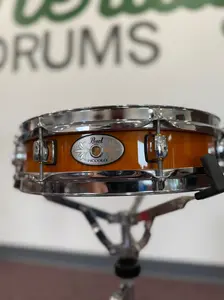 Pearl M1330/C114 13x3" Maple Piccolo Snare Drum 2010s - Liquid Amber