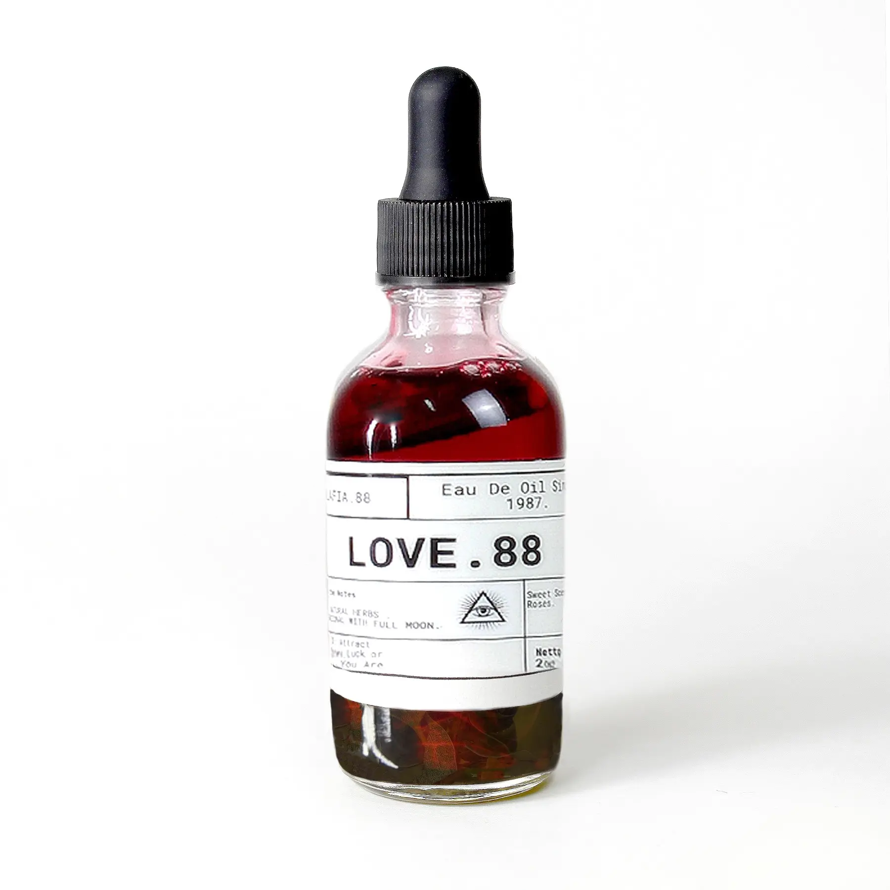 Love.88 Scented  & Candle Oil – Almond Base, Cinnamon & Clove, 2oz Dropper