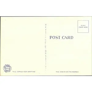 USED-New Bedford Yacht Club South Dartmouth, Massachusetts MA Original Antique Postcard