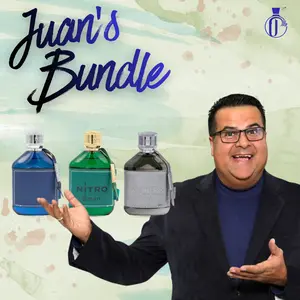 Dumont Juan's Multi-Pack Eau De Parfum Bundle - Nitro, Green, Blue, Elixir Variants, 100 ML, Unisex Wear Fragrance with Vanilla, Saffron & Jasmine Notes