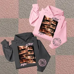 SKZ Fan Hoodie Pink – K-Pop Fan Merch Sweatshirt, Classic Fit Unisex, Gildan Heavy Blend Cotton