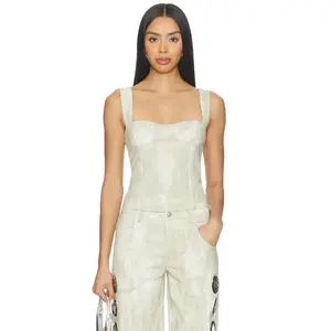 BY.DYLN Archer Top in Moss