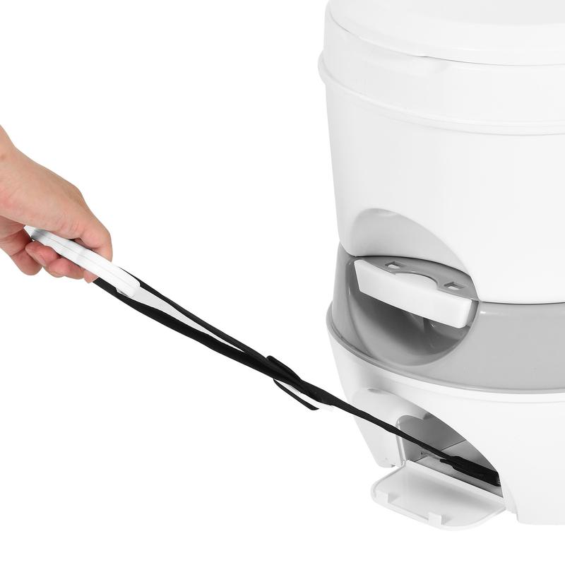 YITAMOTOR 6.34 Gallon Portable RV Toilet Camping Porta Potty with Paper Collection Handle Pump Leak-Proof for RV Travel Boat Trips Outdoors