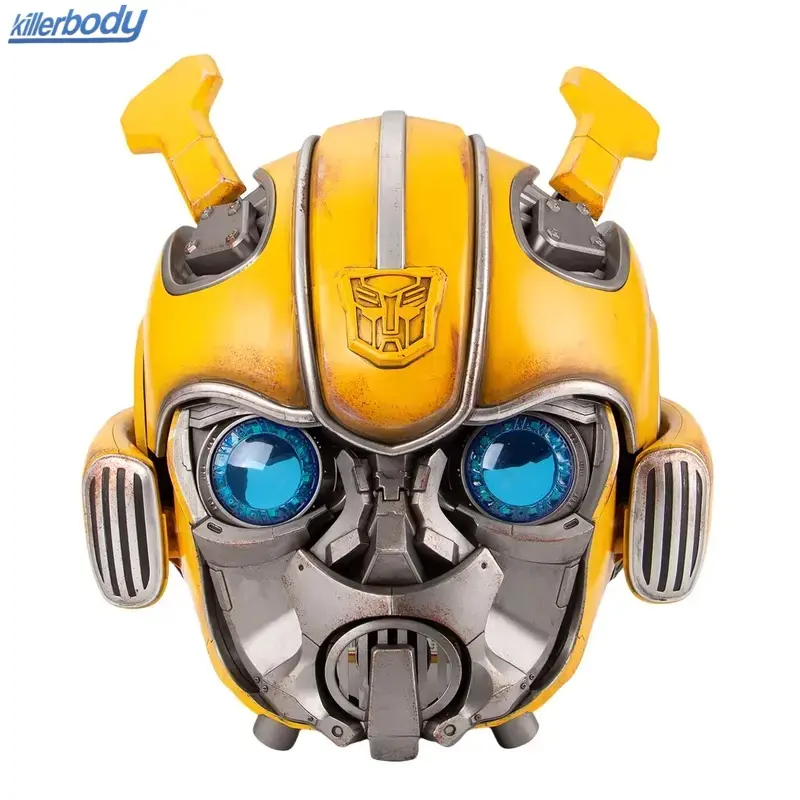 Transformers Bumblebee Wearable Helmet - English Voice Control, Upgraded Collectible Figurine (Collectibles Category)