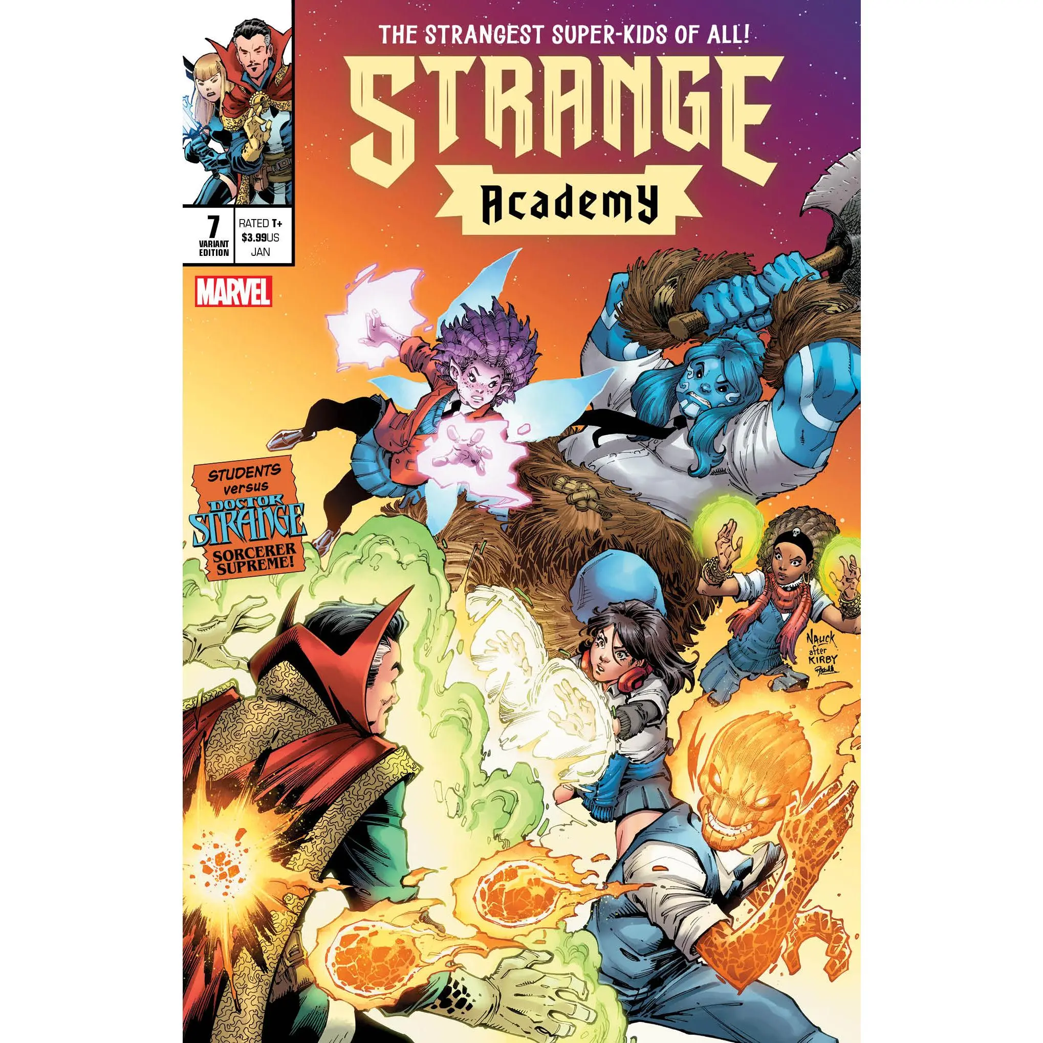 Strange Academy #7 Unknown Comics Todd Nauck Exclusive Var (01/27/2021)