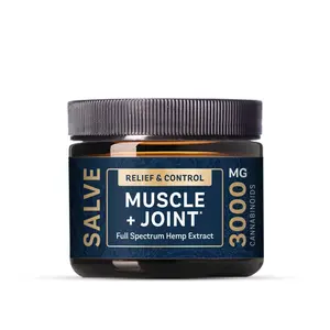 Gold Naturals Muscle + Joint Supplement Salve – Botanical Topical Wellness Balm for Active Lifestyle | 1 oz / 2 oz