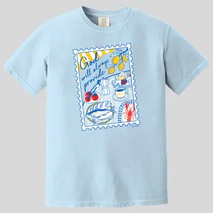 Grace & Truth Comfort Colors Women's Christian T-Shirt Crew Neck 100% Cotton God Will Always Provide