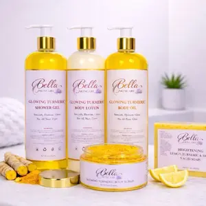 Bella skincare glowing turmeric collection 5pcs