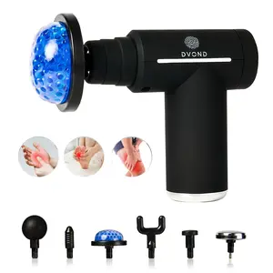 Massage Gun- Muscle Deep Tissue Massager with LED Display, Electric Mini Back Massagers, Back Pain, Shoulder, Neck, Body, All Muscles Recover & Massage,Carry Case for Athletes Men Women