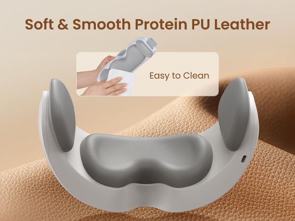 RENPHO Smart Migraine Massager, Voice Control, Eyeris Calina, Spring Glow Up Gift Choice for Man Women Heated Eye Mask and Slidable Temple Massage for  Sleep Improve and Stress Relief