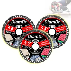 3PS 115mm Multi-Functional Diamond Saw Blade for Angle Grinder | Tile Marble Stone Cutting