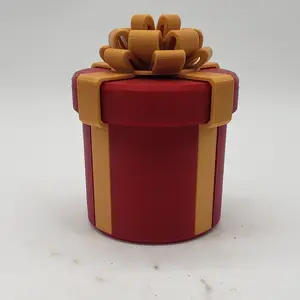 The Annoying Nested Gift Box Ultimate Gift Challenge 4x4.5 Inch Reusable Durable Puzzle Box for Cash Gifts