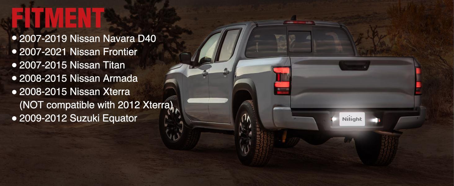 Nilight License Plate Lights Compatible with 2007 2008 2009 2010 2011 2012 2013 2014 2015 2016 2017 2018 2019 2020 2021 Nissan Frontier Navara D40 2007-2015 Titan Armada Xterra Red OLED Neon Tube Nilight License Plate Lights Compatible with 2007 2008 2009 2010 2011 2012 2013 2014 2015 2016 2017 2018 2019 2020 2021 Nissan Frontier Navara D40 2007-2015 Titan Armada Xterra Red OLED Neon Tube
