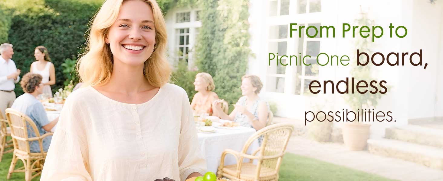 Astercook 4-piece Bamboo Cutting Board Set with Holder Durable Charcoal Bamboo Cutting Board with Juice Groove Eco-Friendly Strong & Durable for Fruits Vegetables and Meats