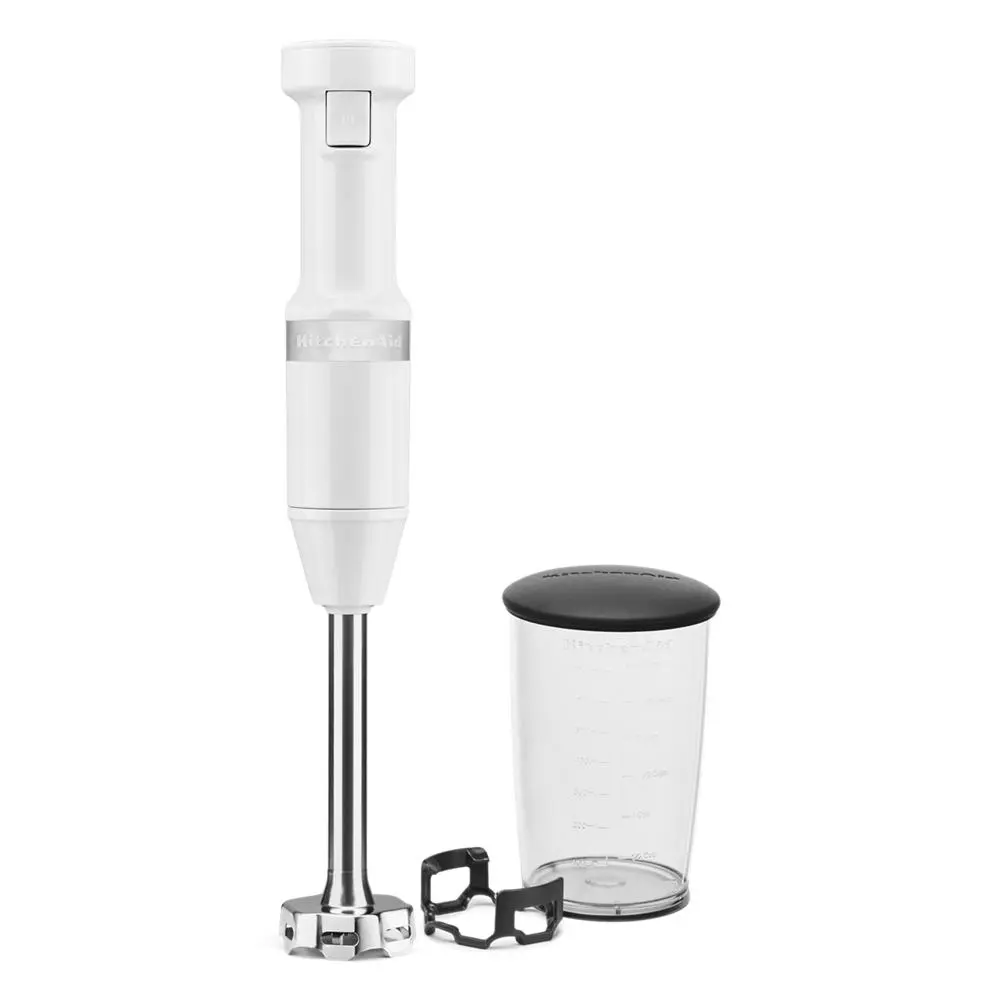 KitchenAid Variable Speed Corded Hand Blender | White