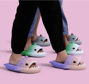 Gradient Shark Slippers