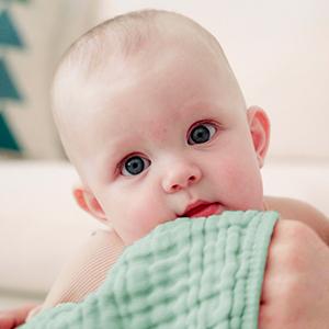 Yoofoss Muslin Burp Cloths for Baby 100% Cotton Burping Cloths for Boys Girls Large 20''X10'' Extra Soft and Absorbent 10 Pack