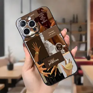 Self Care Is Yours Girl Aesthetic Pattern Case for iPhone 17 16 Pro Max 15 Plus 14 13 12 11  Air XR XS Shockproof Full Camera Protection Durable slim Silicone Cover