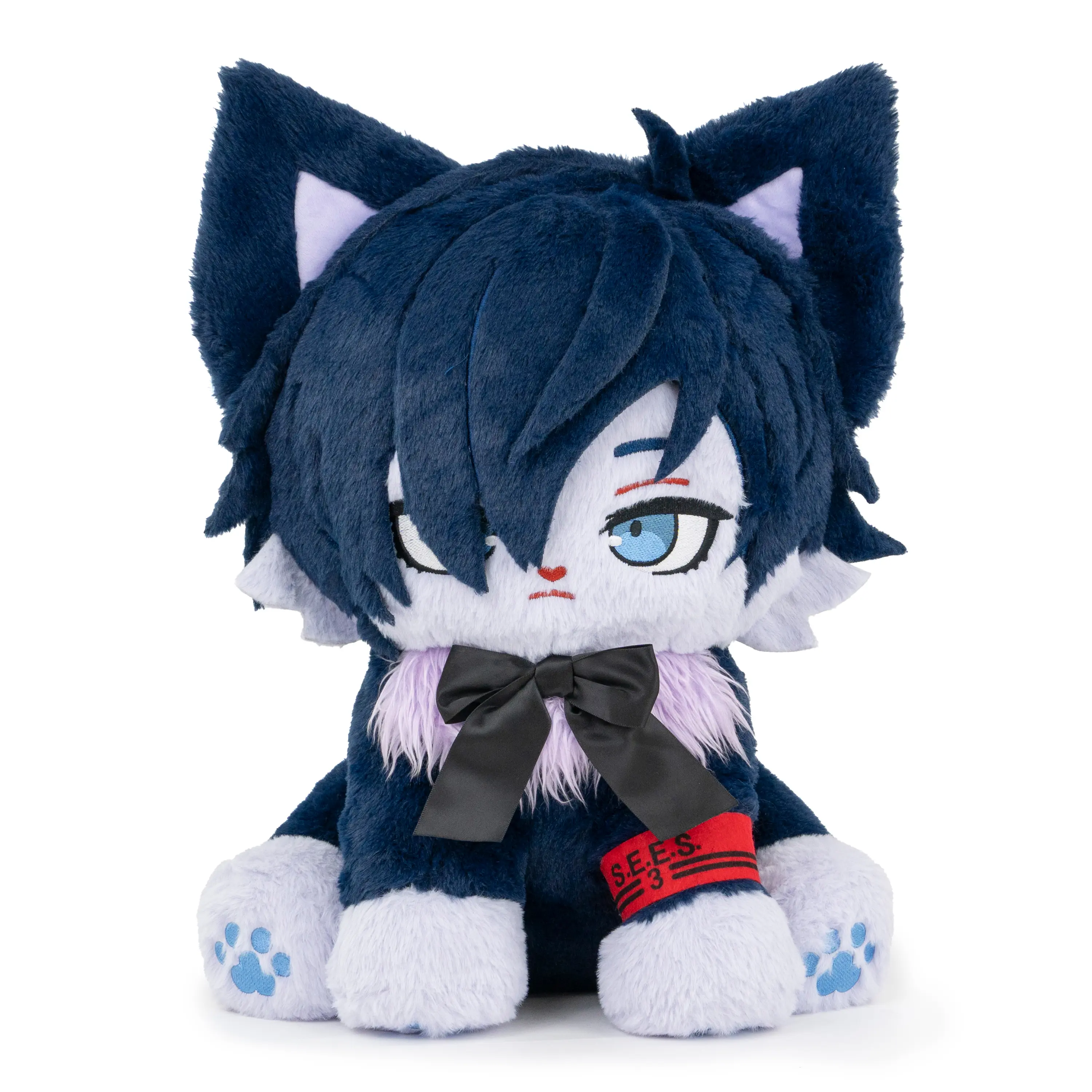 PLUSHSHOP 17in Cute Makotmeow Plushie - Ultra-Soft Fabric Cuddly Stuffed Animal, Meow Meow Cute Character Stuffed Toy, Charming Design, Ideal Gift for Collectors, Clearance Toys & Hobbies Item for 3+ Years, Perfect for Any Room, Cuddly Stuffed Animals, Cu