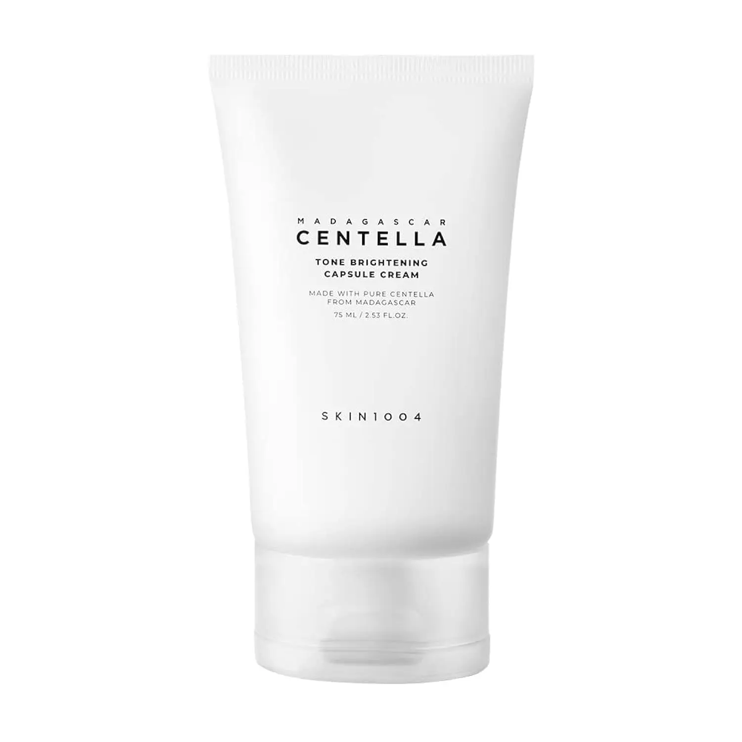 [SKIN1004] Madagascar Centella Tone Brightening Capsule Cream 75ml - Korean Face Moisturiser, Niacinamide & Tranexamic Acid