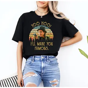Young Guns Movie Quote T-Shirt, ‘I’ll Make You Famous’ Emilio Estevez Vintage Unisex Tee, Retro Western Film Shirt Gift