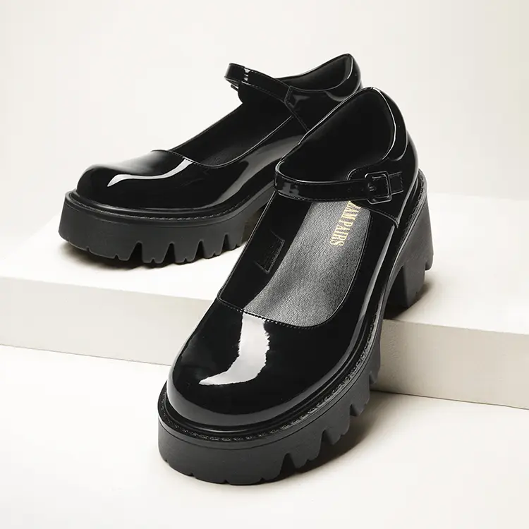Dream Pairs Women's Mary Janes Platform Heels - Low Chunky Heel, Round Toe, Ankle Strap, '90s Retro Oxfords, Cute Back to School Footwear for Summer, Shoes For Back To School, Women's Shoes, Cute Shoes,back to school,back to school haul