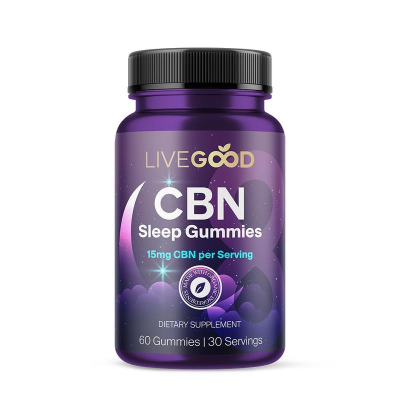 LiveGood CBN Sleep Gummies – Natural Nighttime Relaxation & Rest Support with Cannabinol (CBN) – 60 Gummies LiveGood CBN Sleep Gummies – Natural Nighttime Relaxation & Rest Support with Cannabinol (CBN) – 60 Gummies