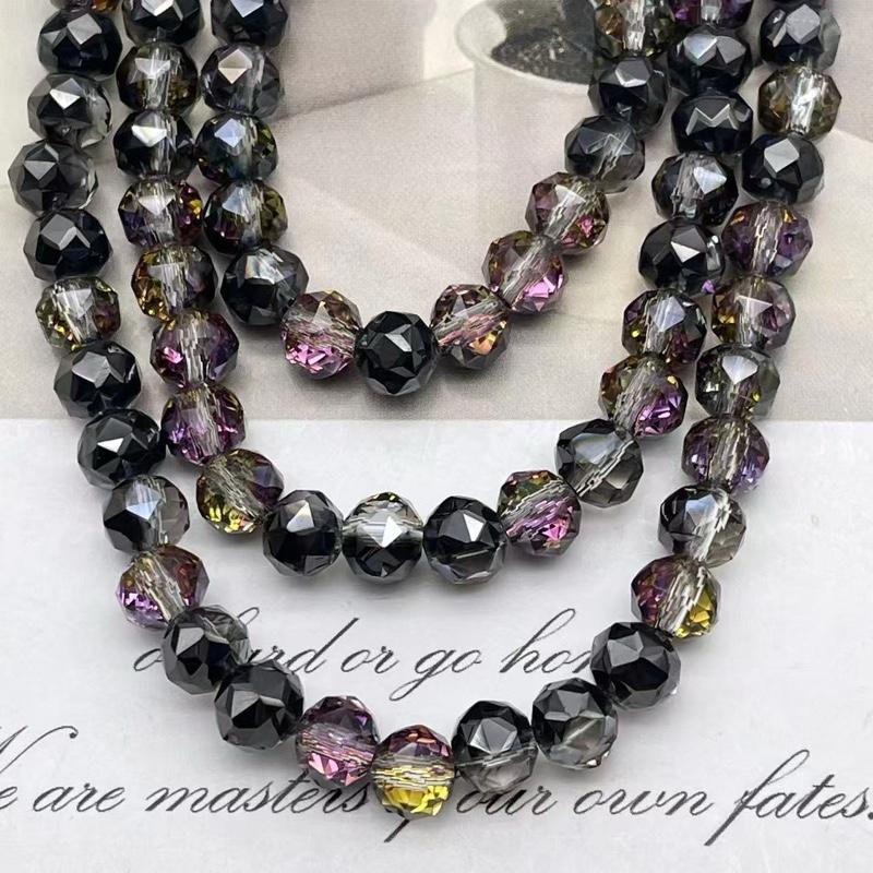 【 C006】 DIY Crystal Beads AB Color Faceted Teardrop & Rondelle Gemstone Loose Beads Bulk for Jewelry Making Necklace Bracelet Earring Kit
