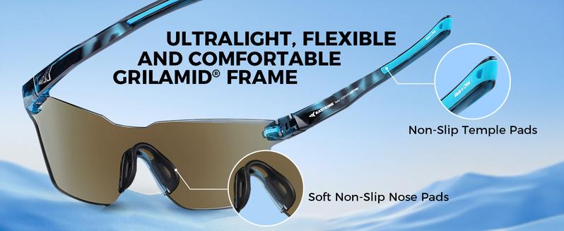 KastKing Tarkio Polarized Fishing Sunglasses, Large Single PC Lenses, Rimless Wrap Design, UV400 Protection Sports Sunglasses KastKing Tarkio Polarized Fishing Sunglasses, Large Single PC Lenses, Rimless Wrap Design, UV400 Protection Sports Sunglasses