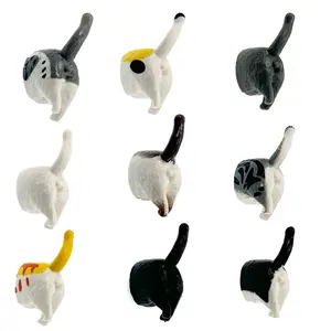 9Pcs Cat Tail Fridge Magnets, Animal Tail Refrigerator Magnet - Add Some Humor and Fun to Your Home Fridge Magnets - The Perfect Choice for Your Household Fridge Magnets