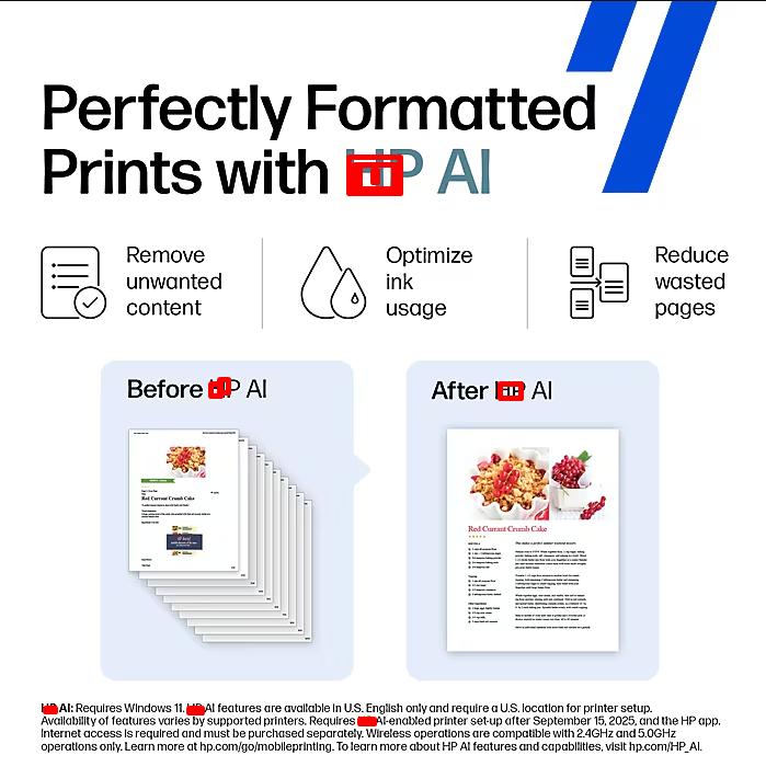 Envy 6155e Wireless Color All-in-One Printer, Scan, Copy, 3 Months Free Instant Ink, AI Enabled (714L5A), all in one printer, multifunction printer, multifunction printer, Portable Thermal Printer, Portable Thermal Printer, Multi-Size Printing
