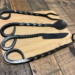 Forged Viking Silverware