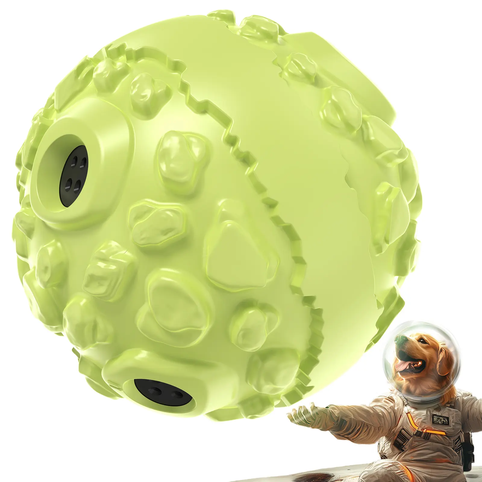 KADTC XL Dog Roll Wobble Giggle Ball, Chew Toy for Large Aggressive Chewers KADTC XL Dog Roll Wobble Giggle Ball, Chew Toy for Large Aggressive Chewers