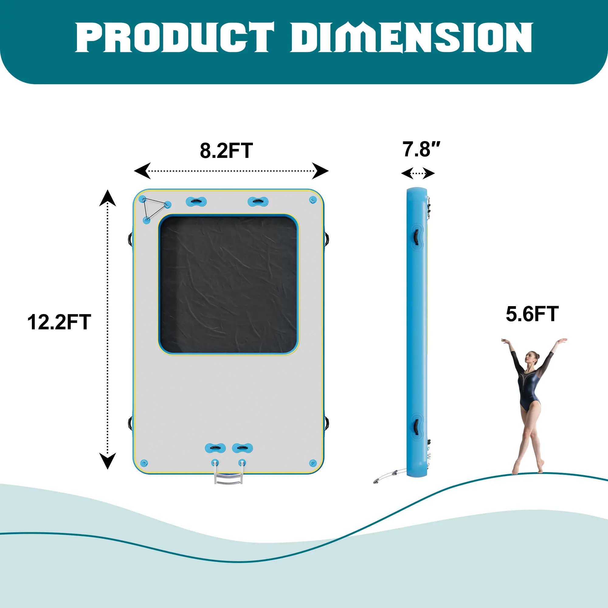 Grey with Submerged Pool Mesh