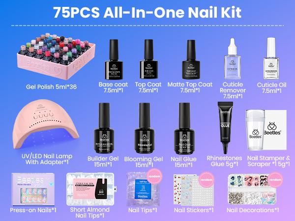 [Exclusive to TTS]Beetles DEALS BOX Gel Nail Polish Gifts for Women Girls 【Upgraded Components】