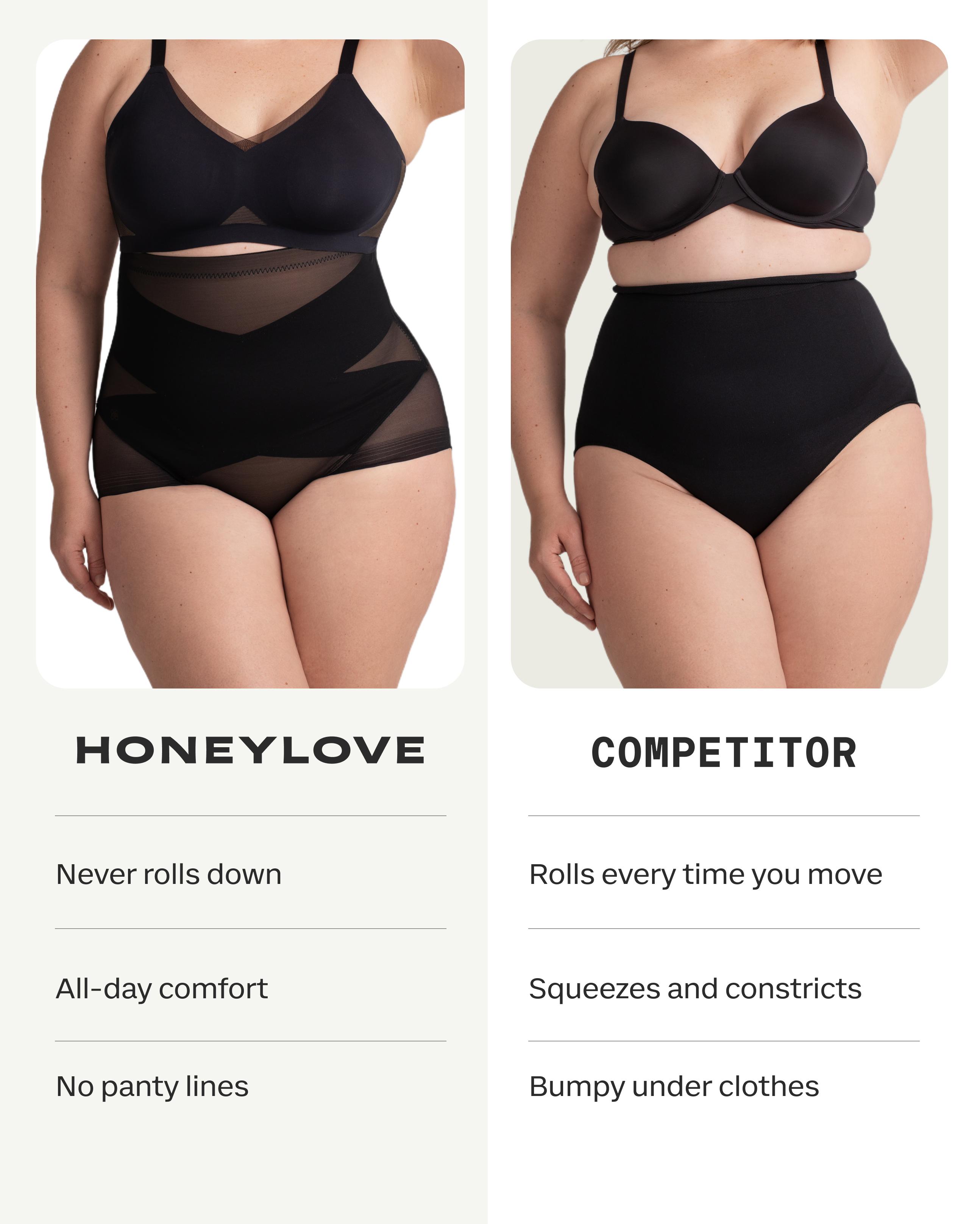 Honeylove SuperPower Brief - High Compression Shapewear for Tummy Control