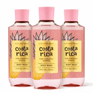 COSTA RICA PINEAPPLE SUNRISE Bath & Body Works Body Wash 3-Pack - 10 oz Each