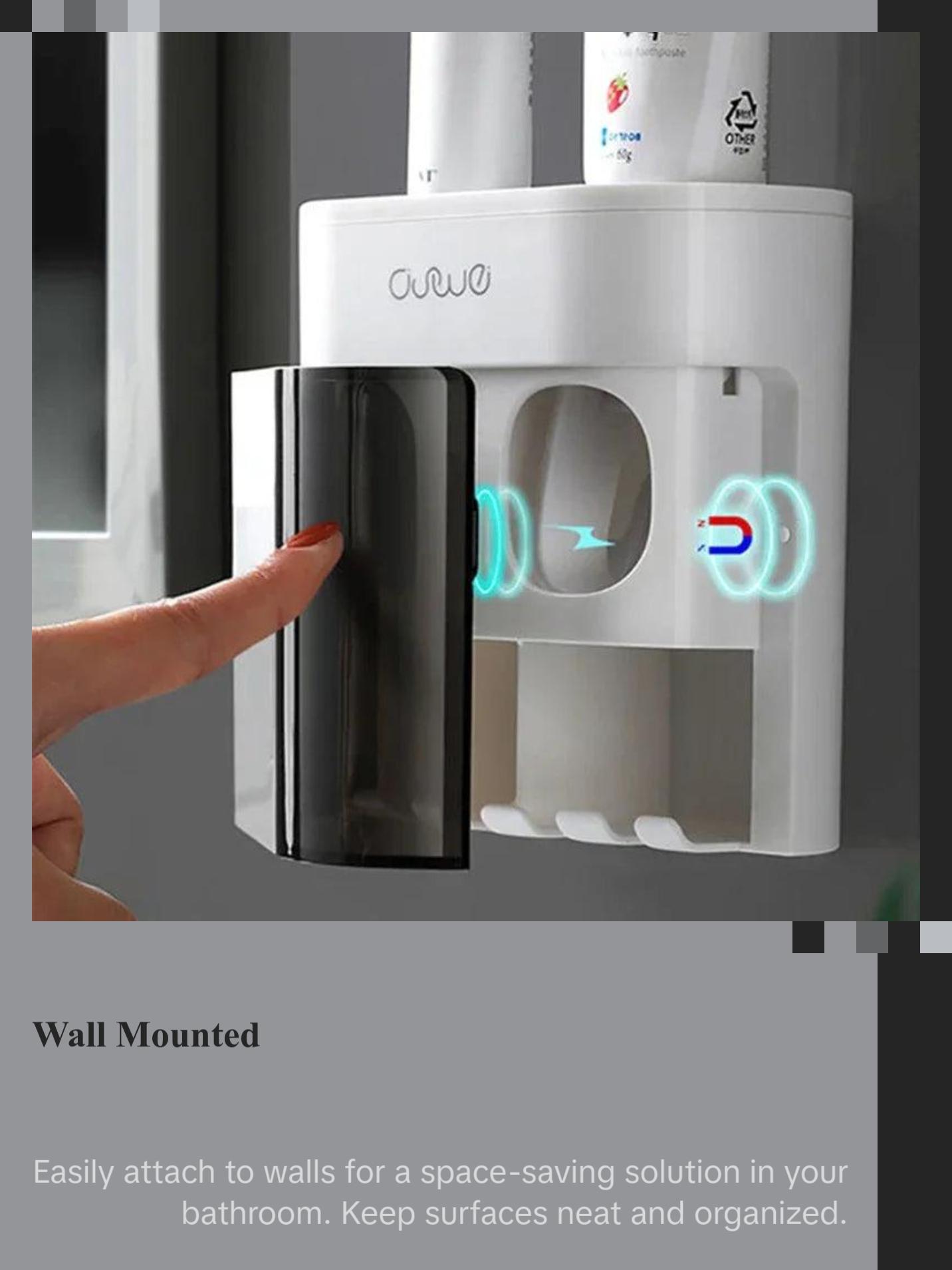 Wall Mounted Automatic Toothpaste Squeezer