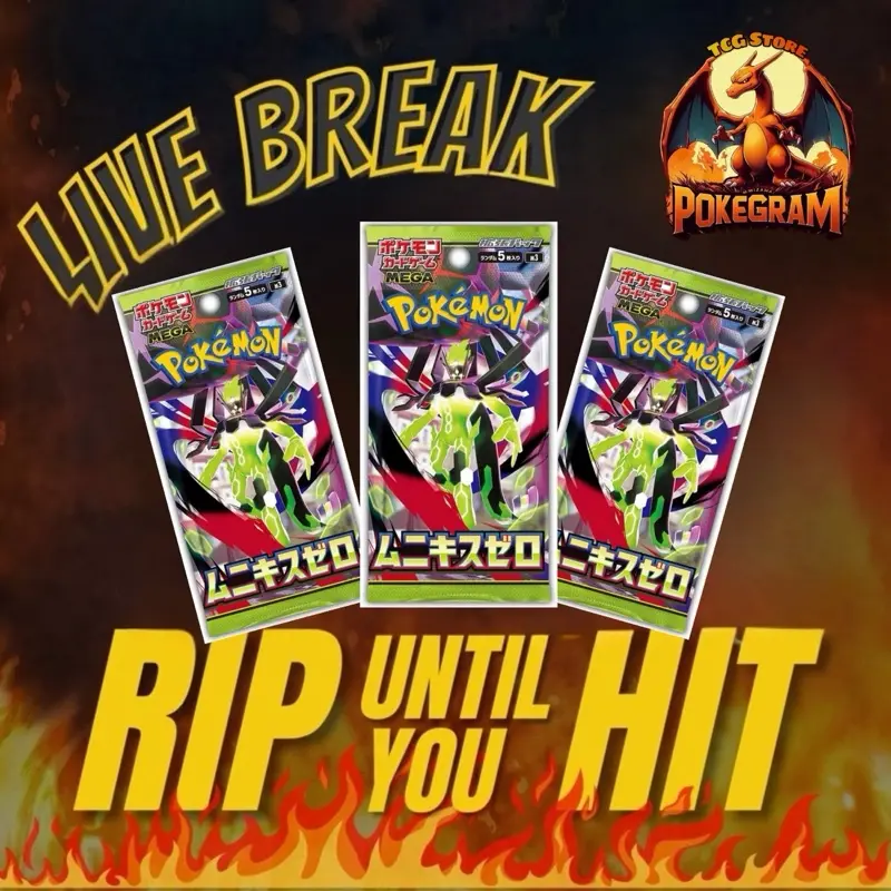 RTYH ME3 Nullifying Zero Rip Until You Hit - Pokemon TCG Booster Packs
