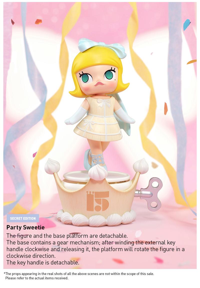 POP MART Celebrating the Moment POP MART 15th Anniversary Series Figures